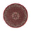 Tapis persan - Bidjar ronde  - 155 x 155 cm - rouge foncé
