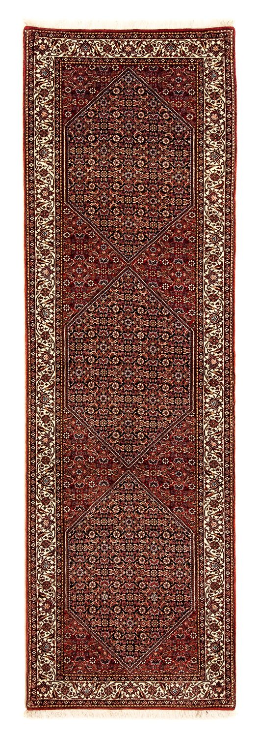 Tapis de couloir Tapis persan - Bidjar - 303 x 84 cm - multicolore