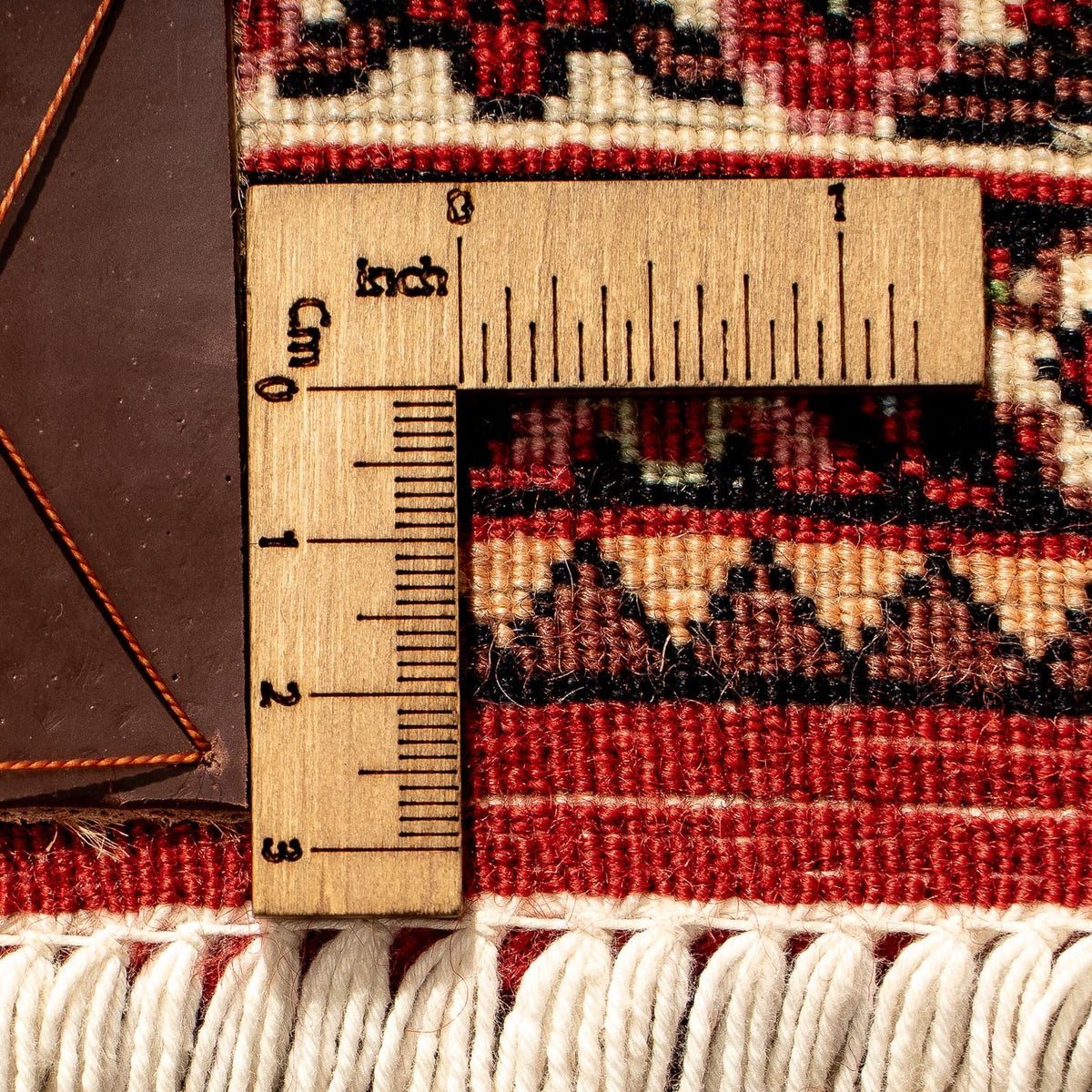 Tapis de couloir Tapis persan - Bidjar - 303 x 84 cm - multicolore