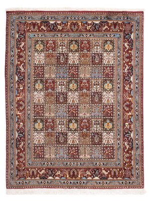 Tapis persan - Classique - 194 x 147 cm - rouge foncé