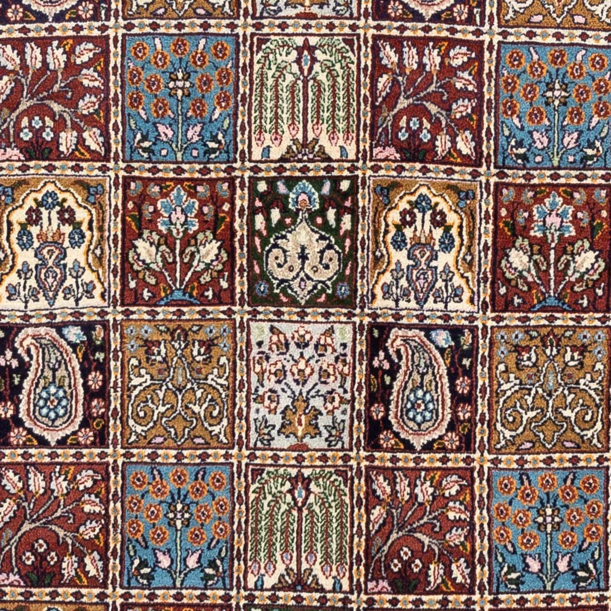 Tapis persan - Classique - 235 x 173 cm - rouge foncé