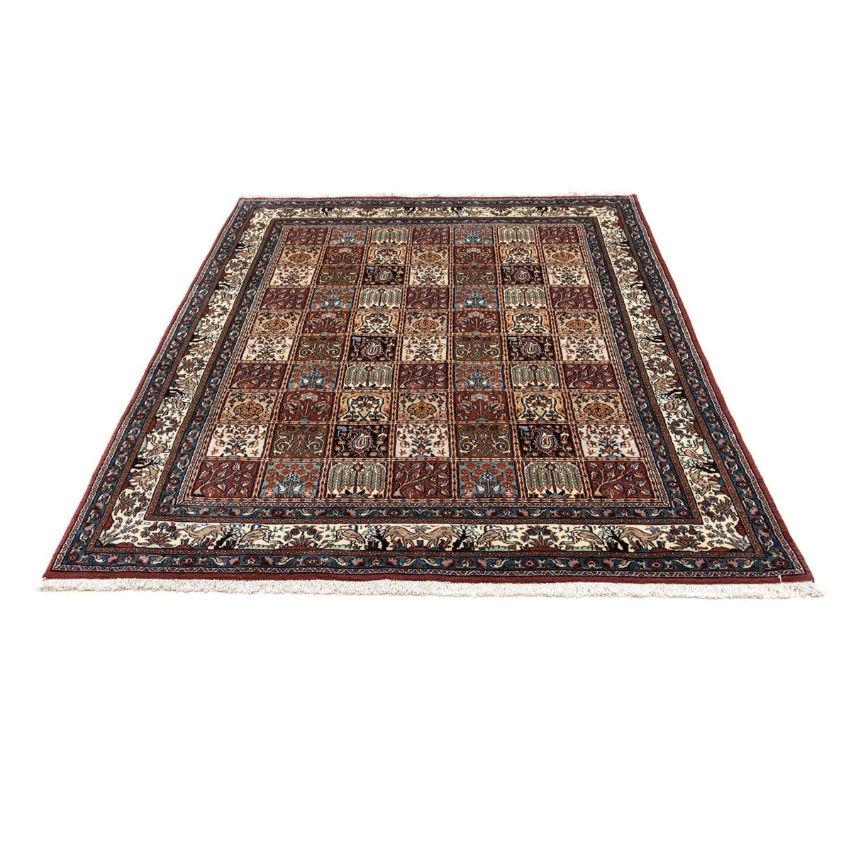 Tapis persan - Classique - 230 x 165 cm - rouge foncé