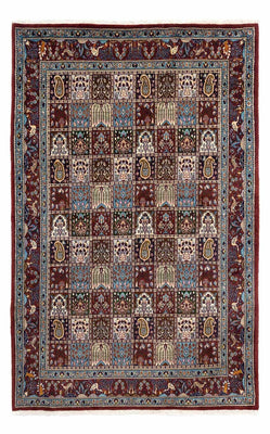 Tapis persan - Classique - 242 x 165 cm - rouge foncé