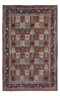 Tapis persan - Classique - 242 x 165 cm - rouge foncé