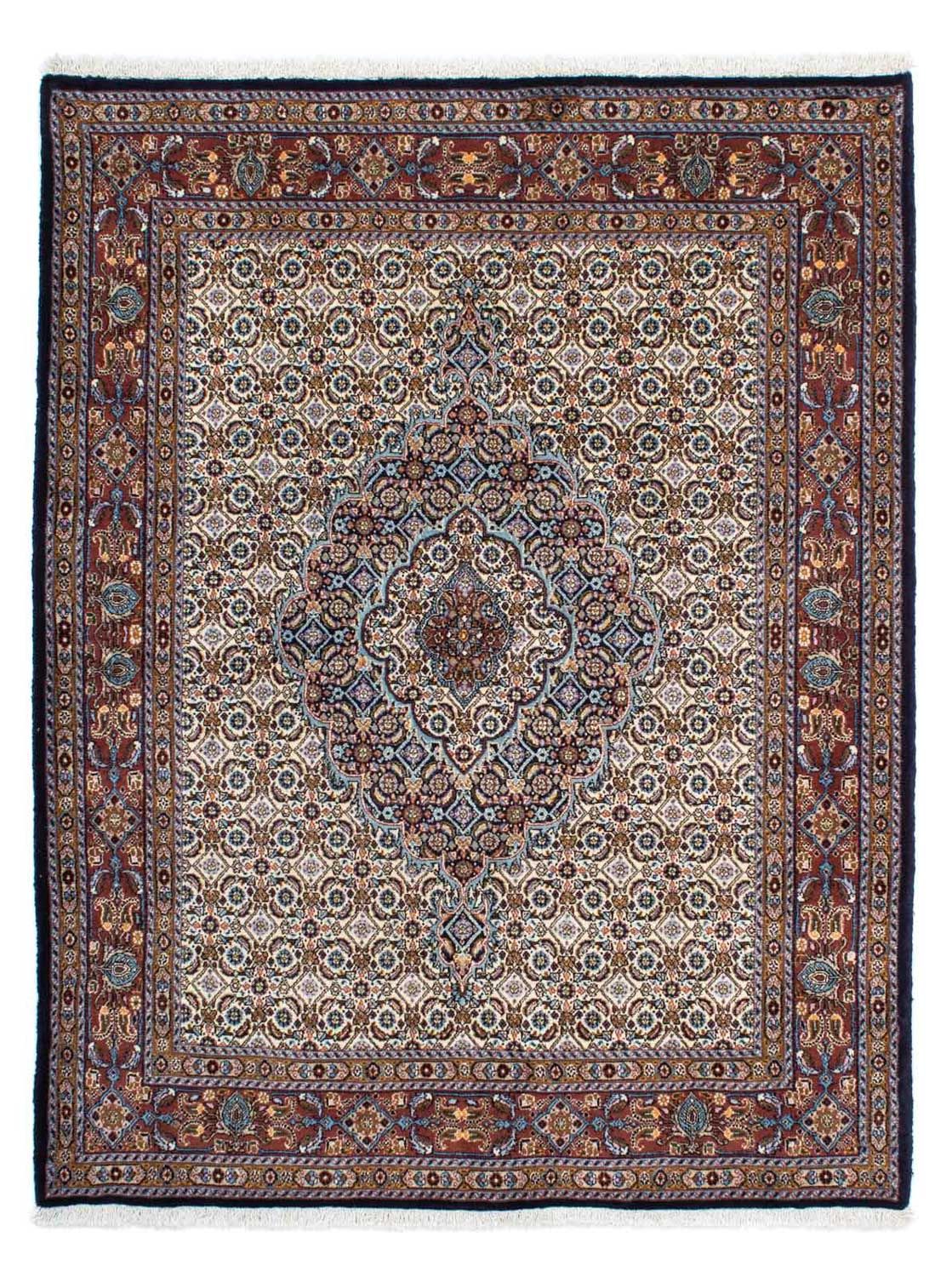 Tapis persan - Classique - 195 x 153 cm - bleu foncé