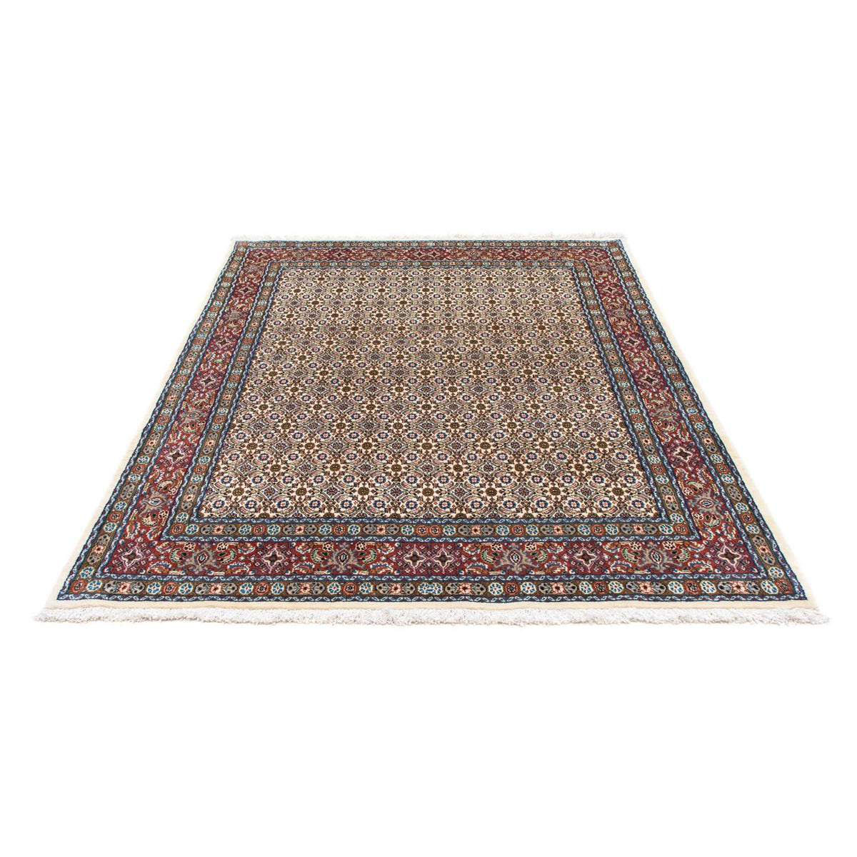 Tapis persan - Classique - 198 x 150 cm - beige