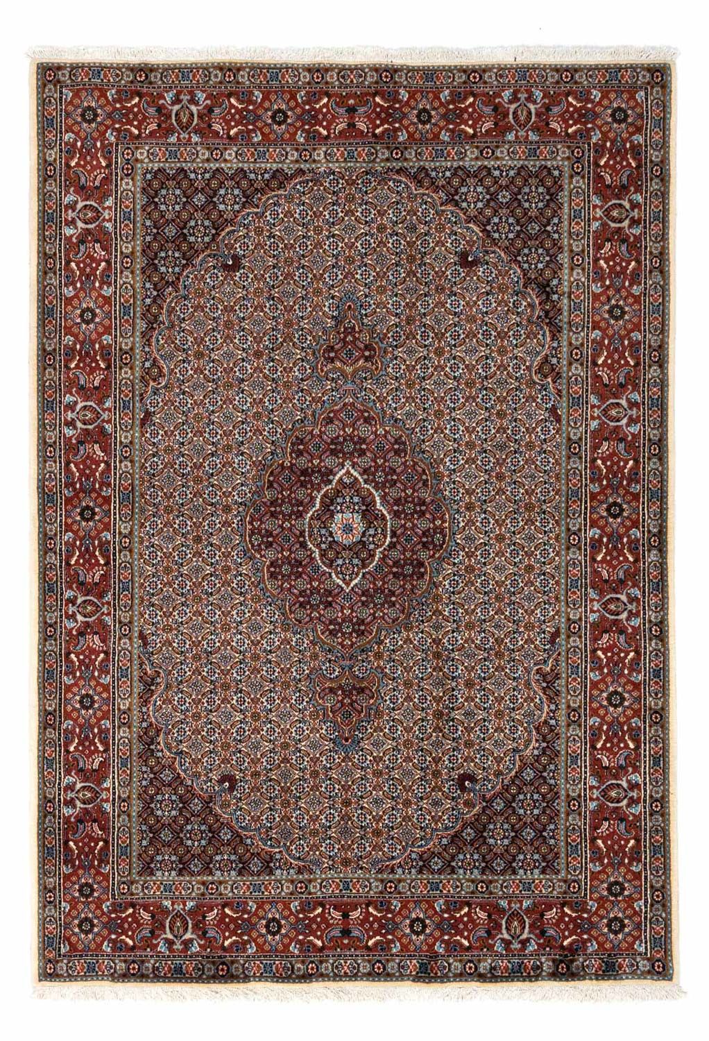 Tapis persan - Classique - 236 x 163 cm - rouge foncé