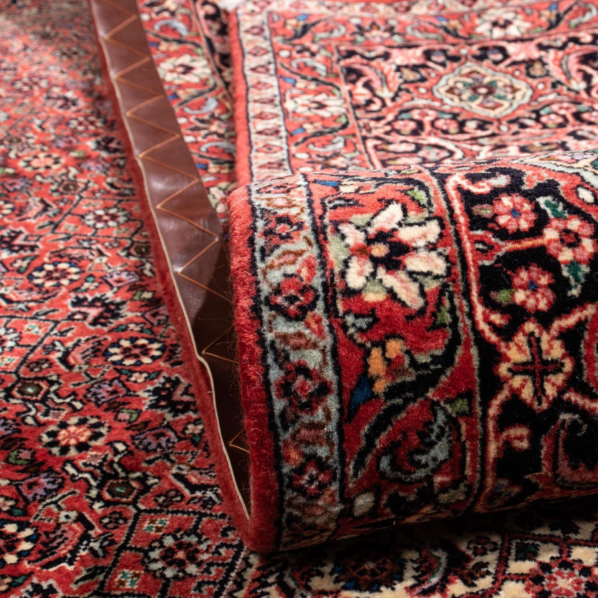 Tapis persan - Bidjar - 350 x 252 cm - rouge