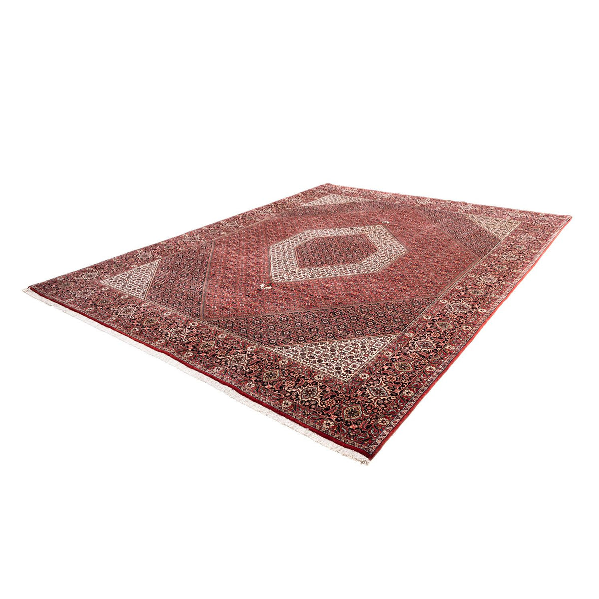 Tapis persan - Bidjar - 350 x 252 cm - rouge