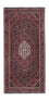 Tapis de couloir Tapis persan - Bidjar - 209 x 98 cm - bleu foncé