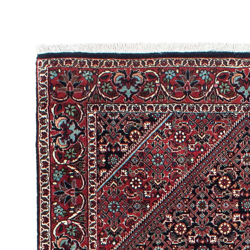 Tapis de couloir Tapis persan - Bidjar - 209 x 98 cm - bleu foncé