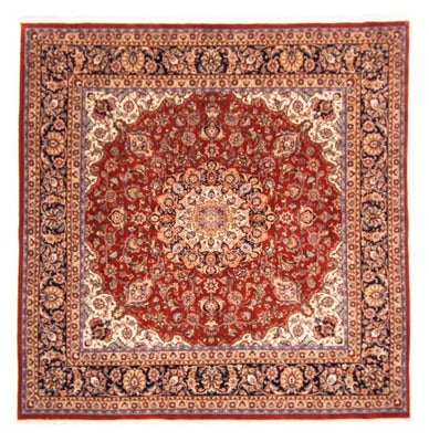 Tapis persan - Classique - 247 x 245 cm - rouge foncé