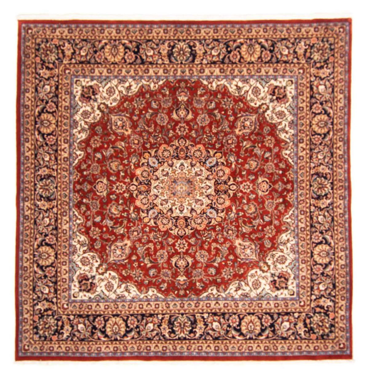 Tapis persan - Classique - 247 x 245 cm - rouge foncé