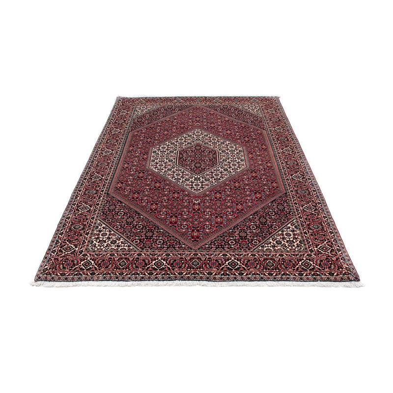 Tapis persan - Bidjar - 198 x 132 cm - rouge clair