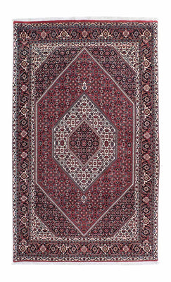Tapis persan - Bidjar - 217 x 131 cm - rouge clair