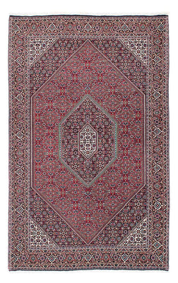 Tapis persan - Bidjar - 212 x 133 cm - bleu foncé