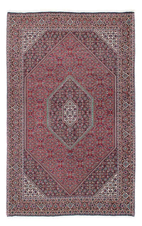 Tapis persan - Bidjar - 212 x 133 cm - bleu foncé