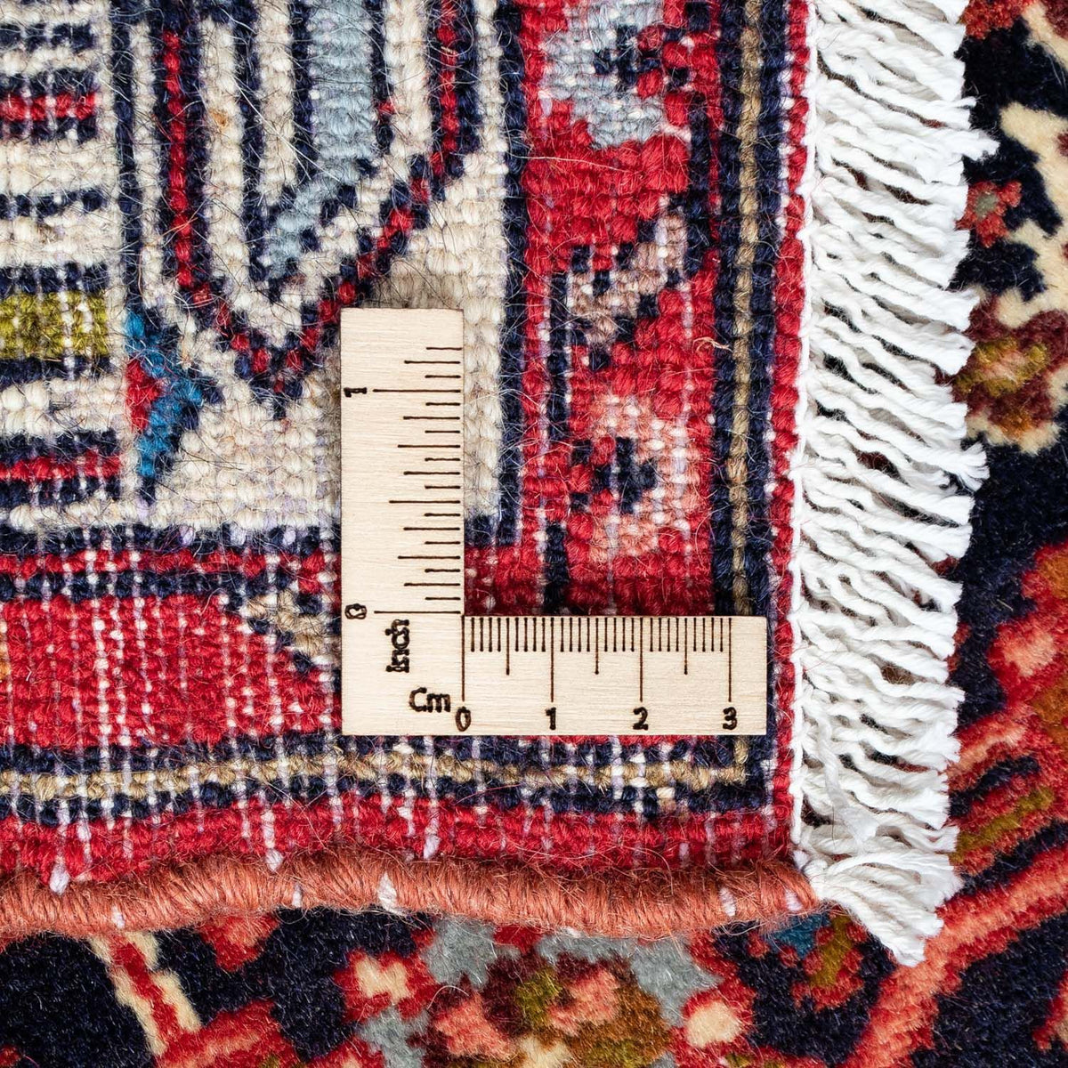 Tapis persan - Nomadic - 125 x 80 cm - bleu foncé