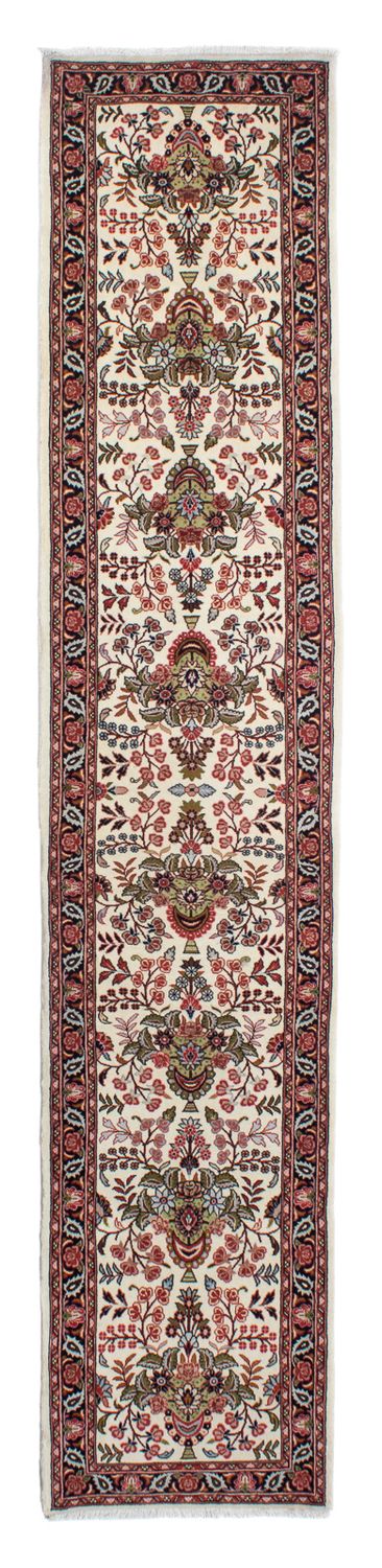 Tapis de couloir Tapis persan - Bidjar - 312 x 59 cm - beige