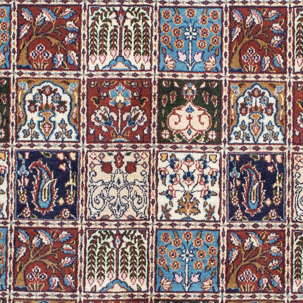 Tapis persan - Classique - 195 x 147 cm - rouge foncé