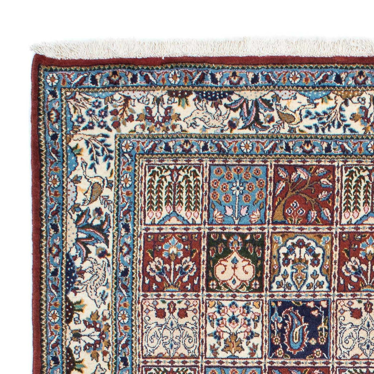 Tapis persan - Classique - 195 x 147 cm - rouge foncé