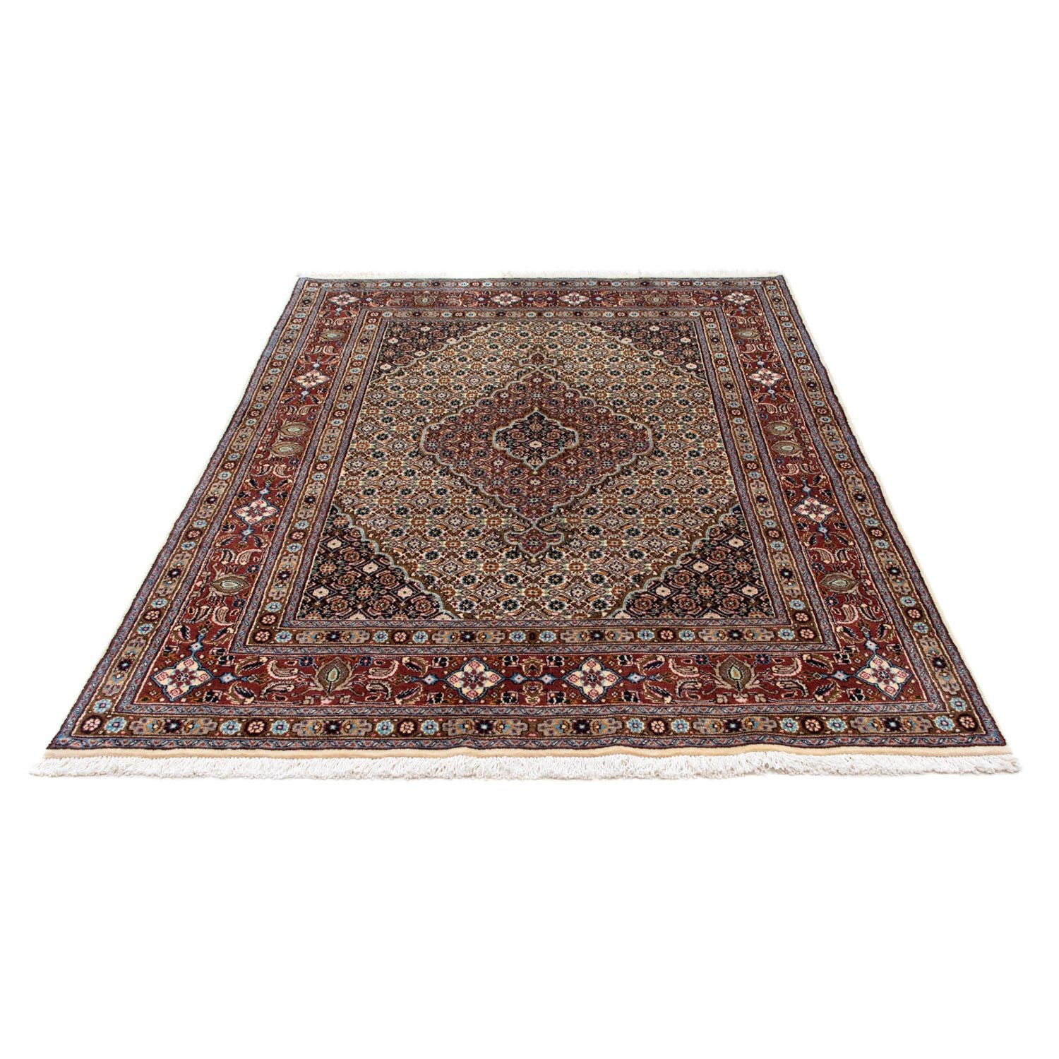 Tapis persan - Classique - 195 x 144 cm - beige