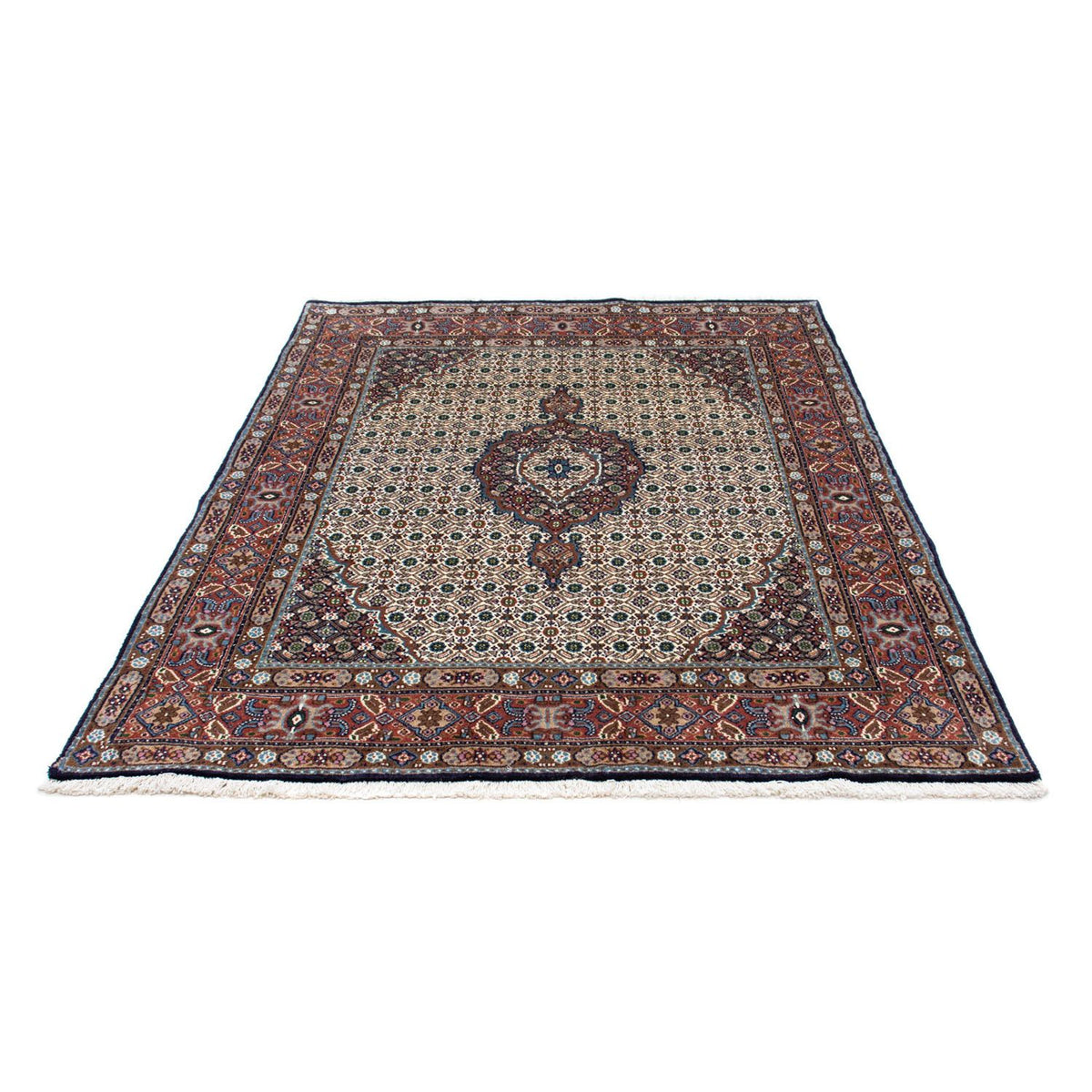 Tapis persan - Classique - 197 x 146 cm - beige