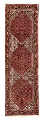 Tapis de couloir Tapis persan - Bidjar - 281 x 80 cm - multicolore