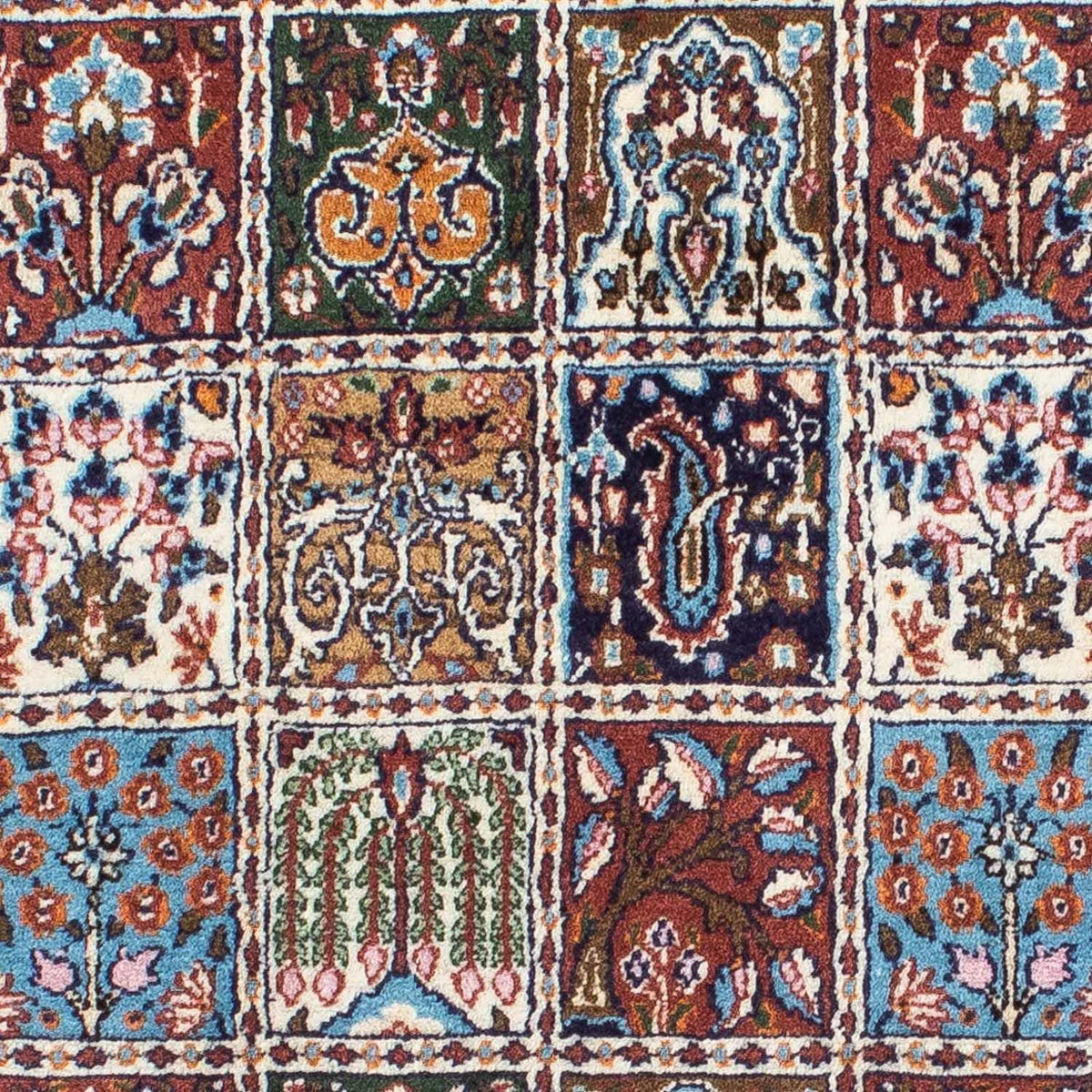 Tapis persan - Classique - 190 x 149 cm - bleu