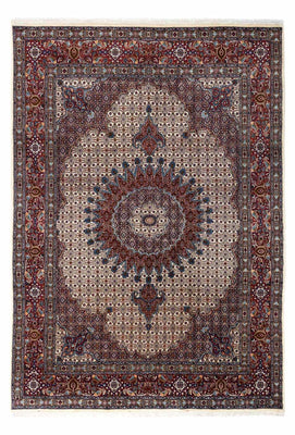 Tapis persan - Classique - 343 x 243 cm - rouge foncé