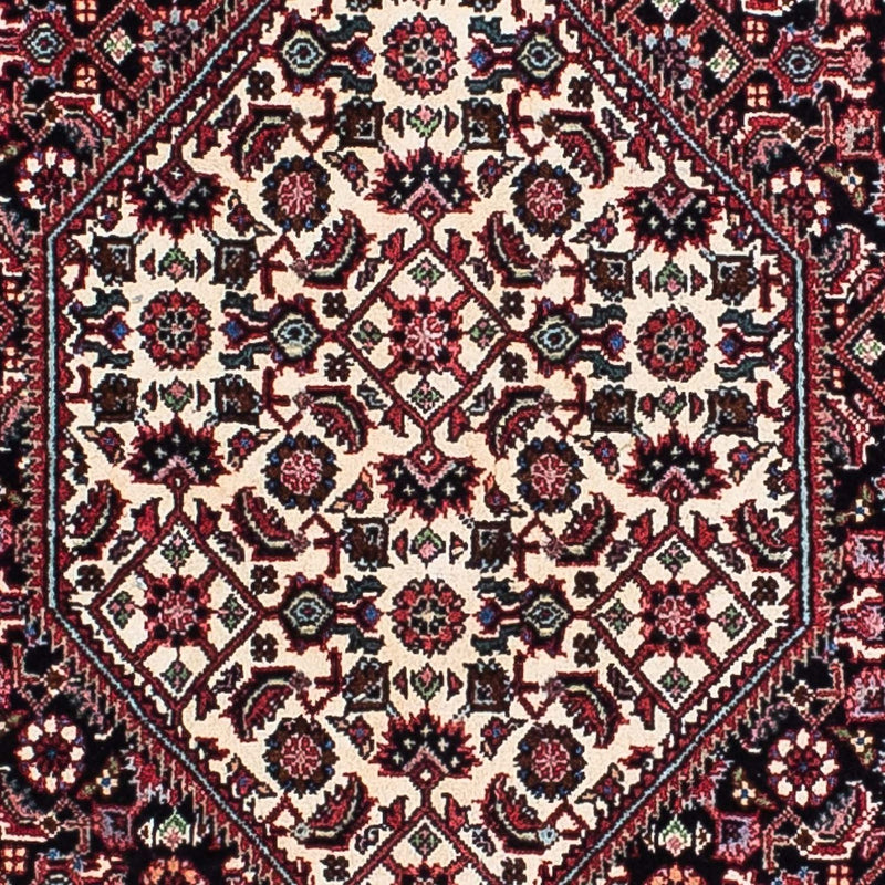Tapis persan - Bidjar - 204 x 131 cm - rouge clair