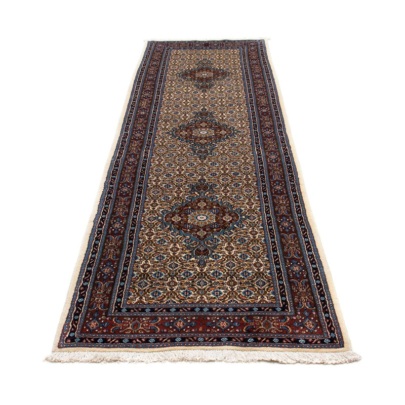 Tapis de couloir Tapis persan - Classique - 295 x 82 cm - beige