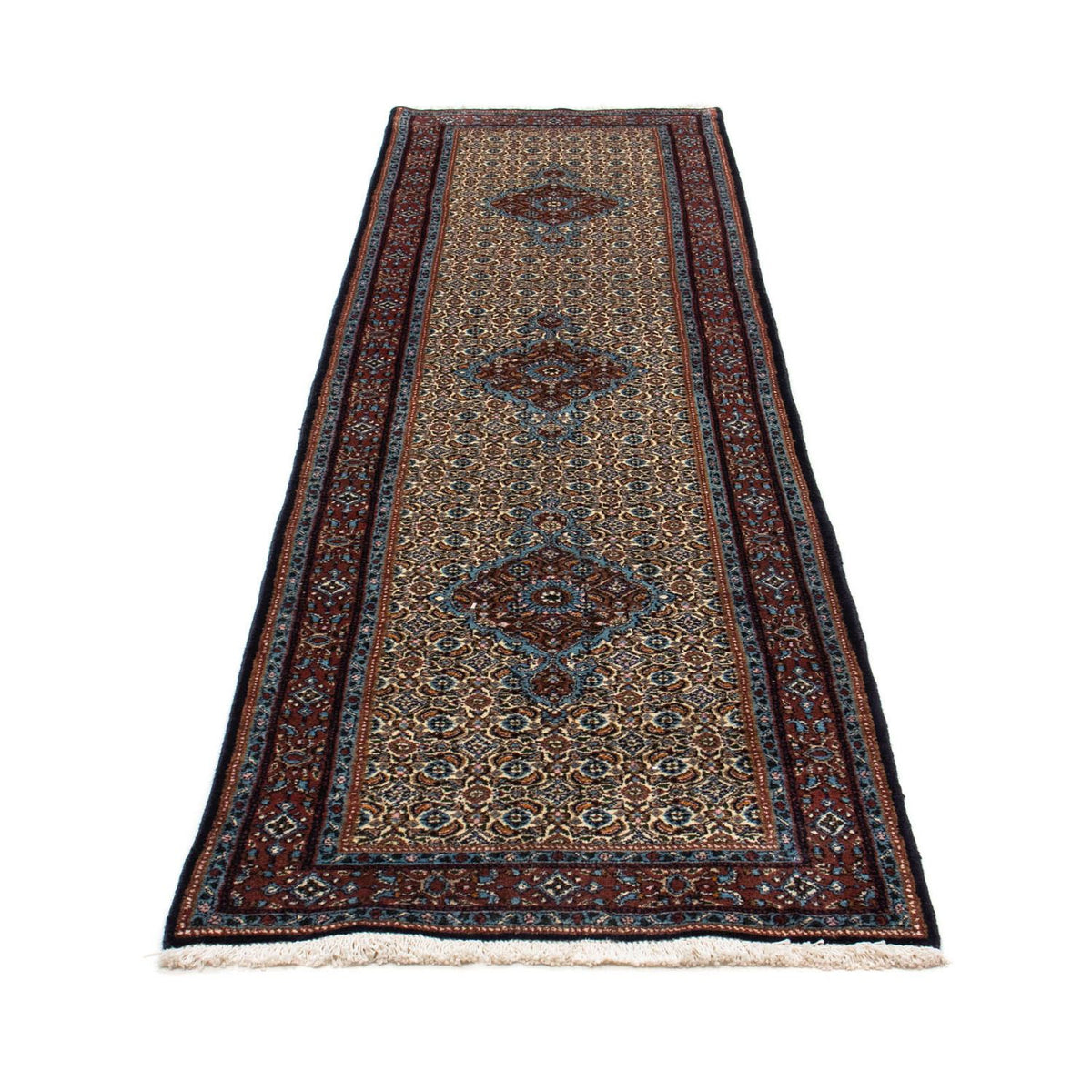 Tapis de couloir Tapis persan - Classique - 297 x 77 cm - beige