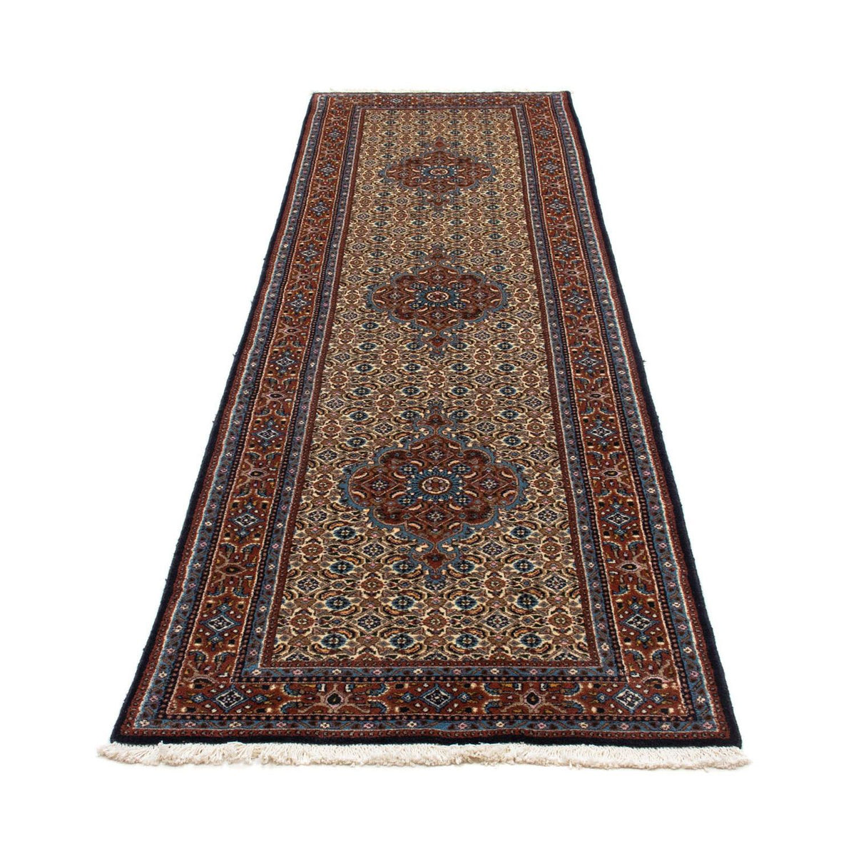 Tapis de couloir Tapis persan - Classique - 292 x 79 cm - beige
