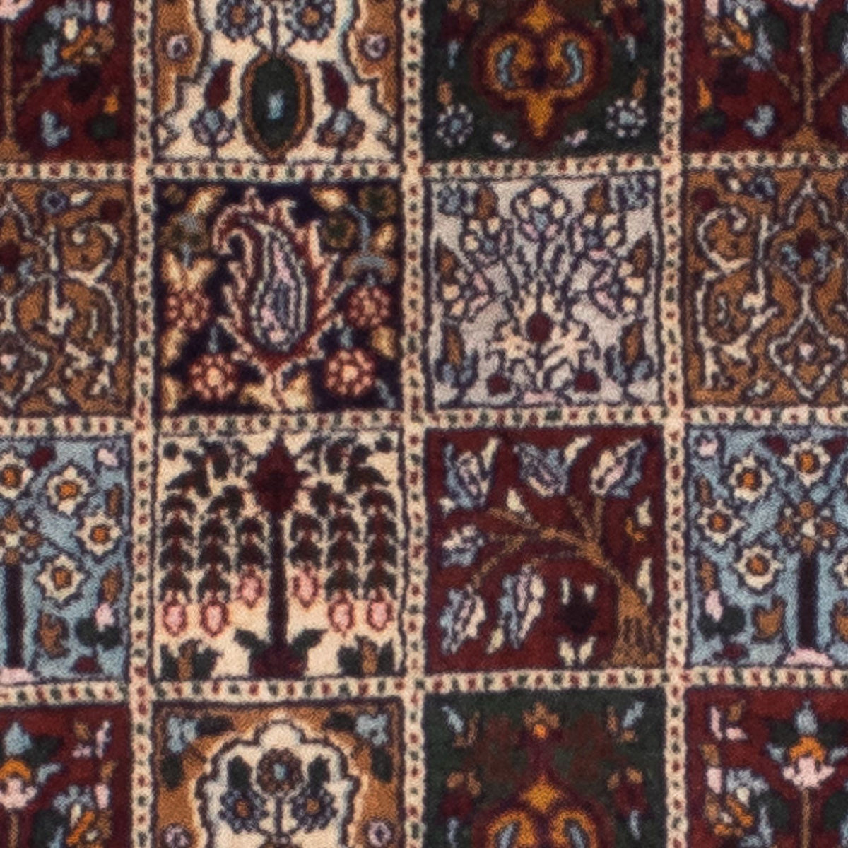 Tapis de couloir Tapis persan - Classique - 298 x 80 cm - rouge foncé