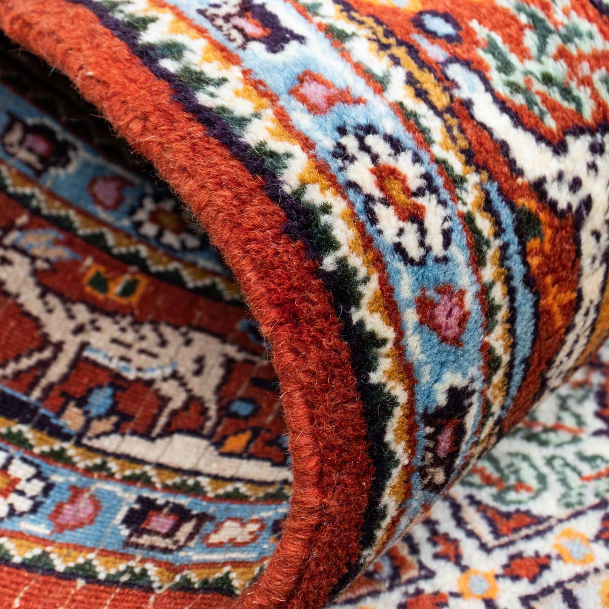 Tapis de couloir Tapis persan - Classique - 291 x 81 cm - beige