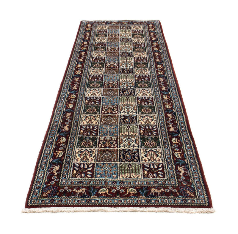 Tapis de couloir Tapis persan - Classique - 295 x 82 cm - rouge foncé