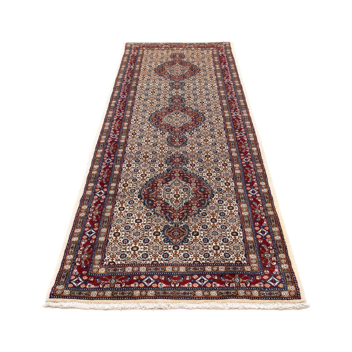 Tapis de couloir Tapis persan - Classique - 293 x 81 cm - beige
