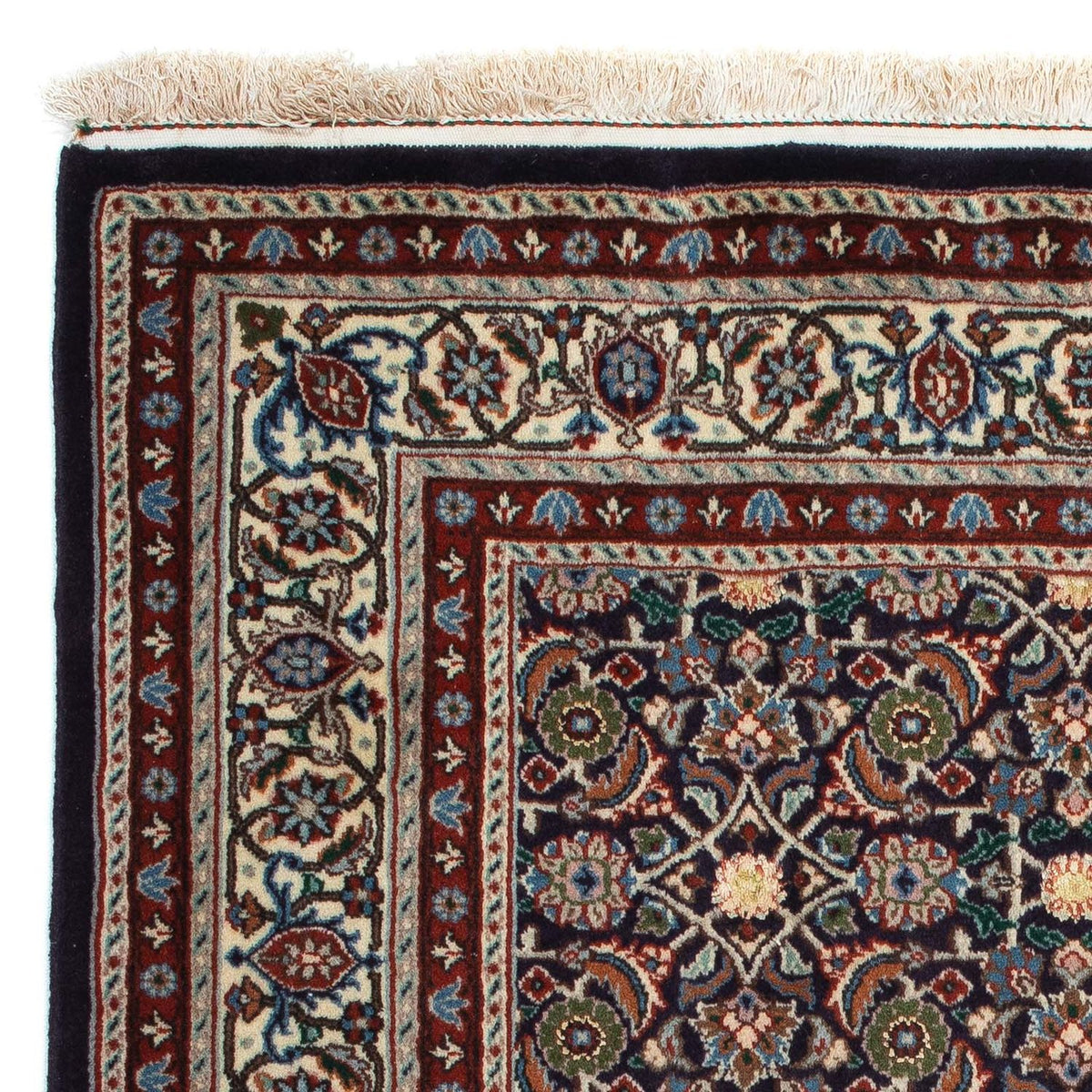 Tapis persan - Classique carré  - 104 x 101 cm - bleu foncé