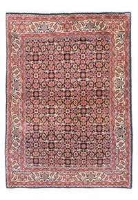 Tapis persan - Bidjar - 158 x 110 cm - bleu foncé