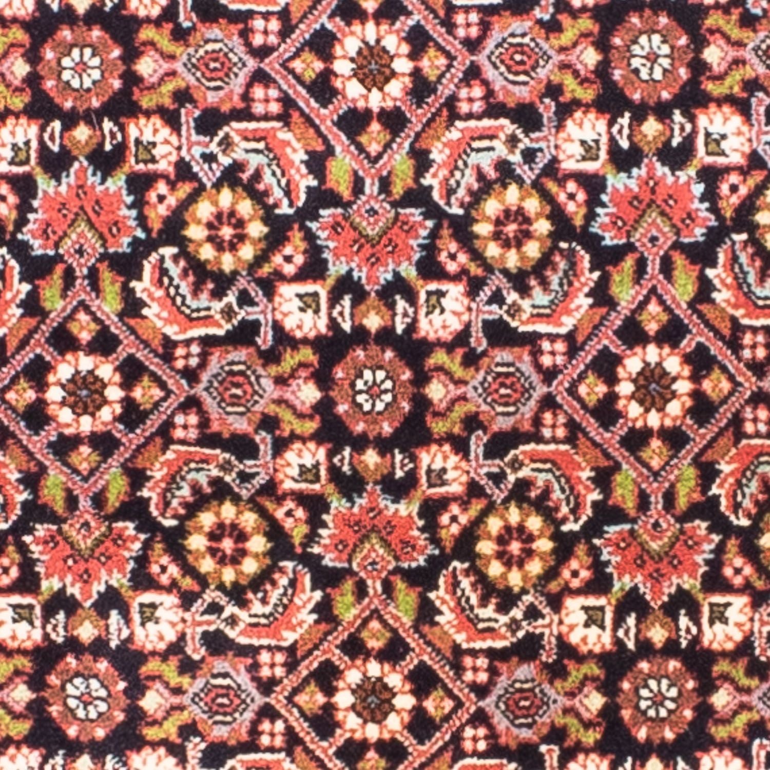 Tapis persan - Bidjar - 158 x 110 cm - bleu foncé