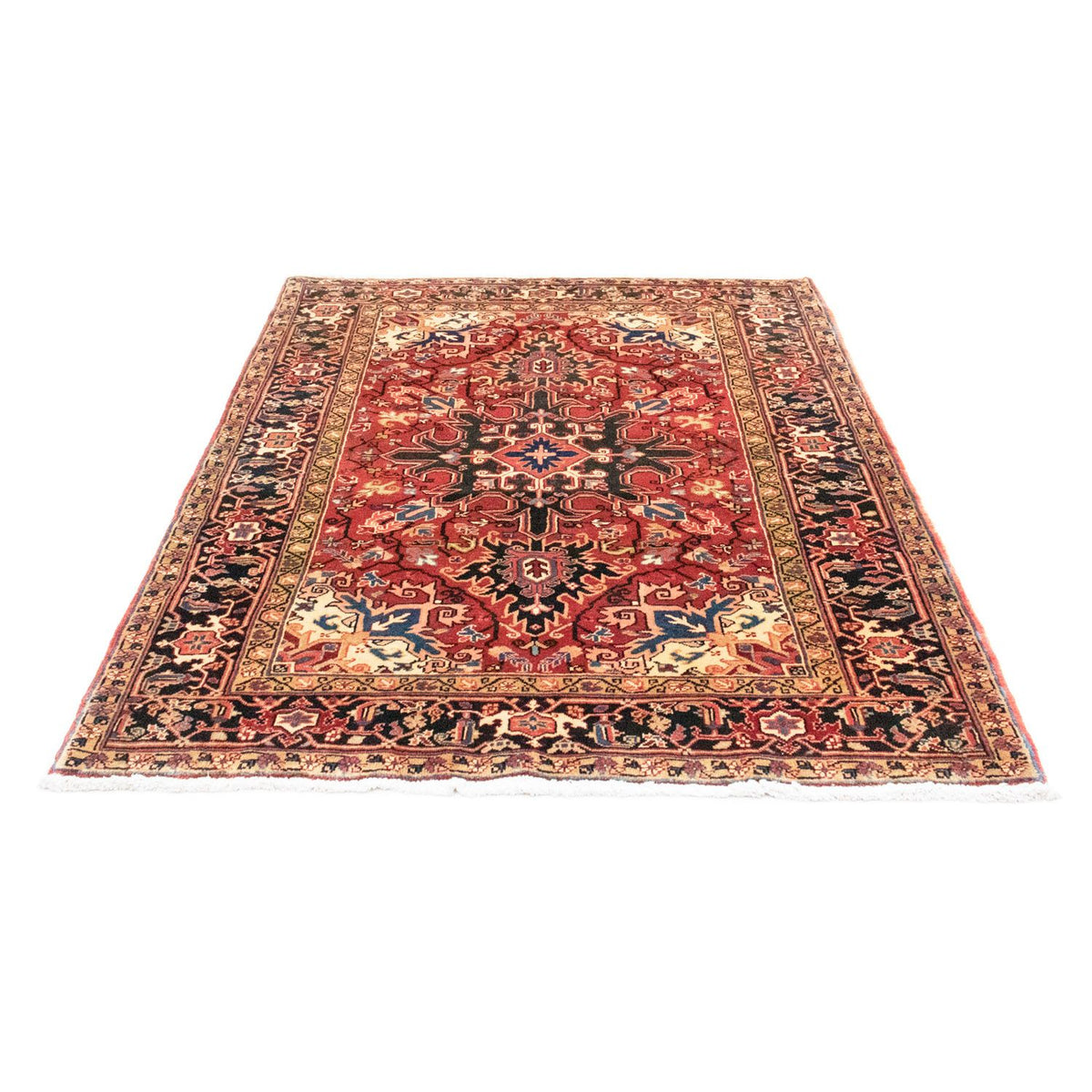 Tapis persan - Nomadic - 195 x 140 cm - rouge