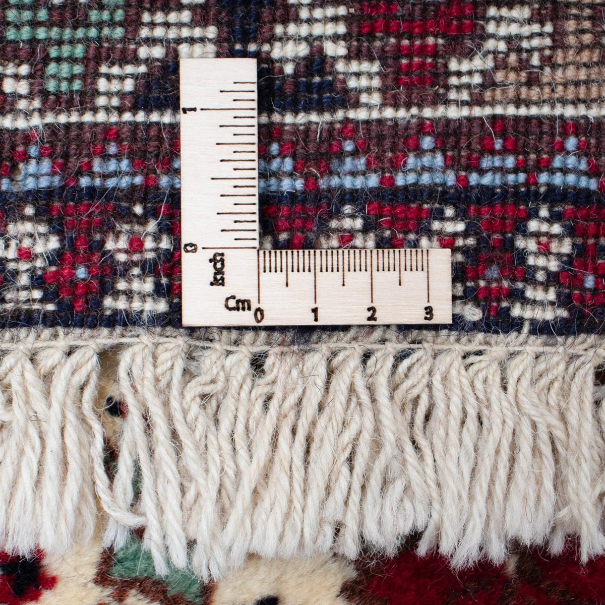 Tapis persan - Nomadic - 146 x 103 cm - bleu foncé