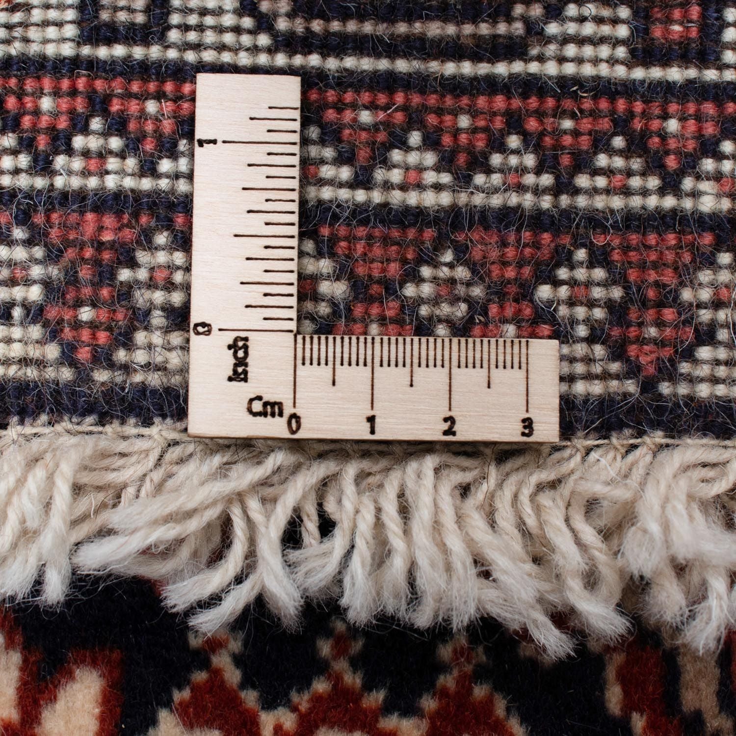 Tapis persan - Nomadic - 144 x 102 cm - bleu foncé