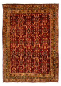 Tapis persan - Nomadic - 288 x 200 cm - rouge foncé
