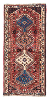 Tapis persan - Nomadic - 153 x 70 cm - rouge clair