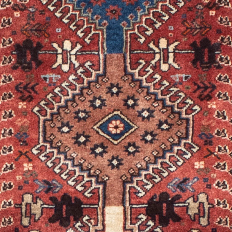 Tapis persan - Nomadic - 153 x 70 cm - rouge clair