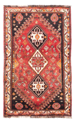 Tapis persan - Nomadic - 176 x 107 cm - rouge foncé