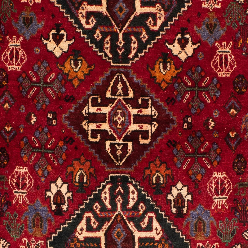 Tapis persan - Nomadic - 163 x 111 cm - rouge foncé