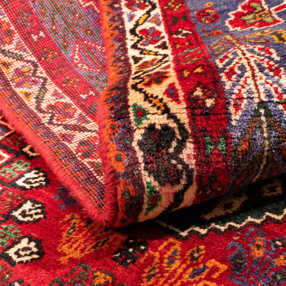 Tapis persan - Nomadic - 163 x 111 cm - rouge foncé